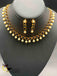 Emerald, cz stones and ruby stones necklace sets
