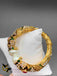 Traditional look Pearls with multicolor Stones big Kada bangle