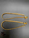 White Stones with gold anklets