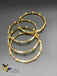 Ruby stones set of four bangles