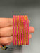 Full traditional Ruby stones set of bangles  Handmade jewelry