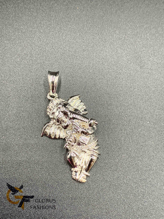 Cute Ganesha silver pendant
