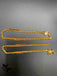 Enamel Paint with gold simple design anklets