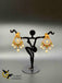 Multicolor stones with pearls chandbali earrings