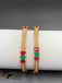 Multicolor stones set of two bangles