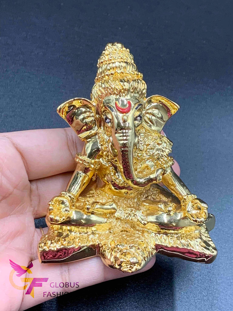Big size gold Ganesh idol
