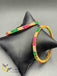 Multicolor stones set of two bangles