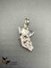 Cute Ganesha silver pendant