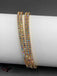 Cz stones glitter type set of four bangles