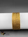 Set of 24 gold self-designed gold bangles