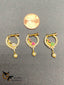Peacock design Stones elegant nose rings