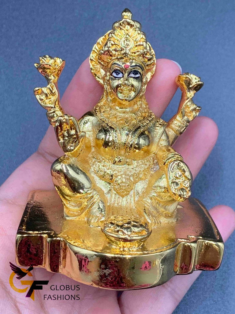 Gold Lakshmi Devi idol