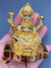Gold Lakshmi Devi idol