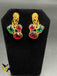 Beautiful multicolor stones earrings