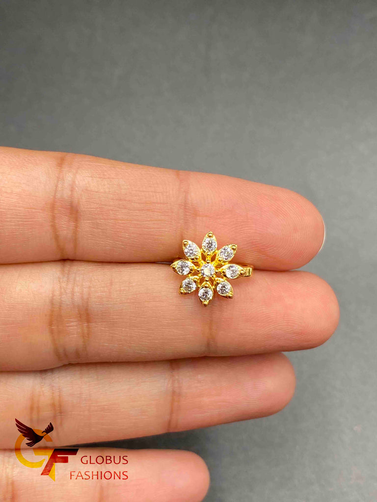 Beautiful flower design nose clips