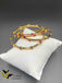 Ruby stones set of four bangles