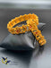 Peacock design multicolor stones antique look big bangles