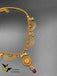 Traditional and antique look multicolor stones hip chain