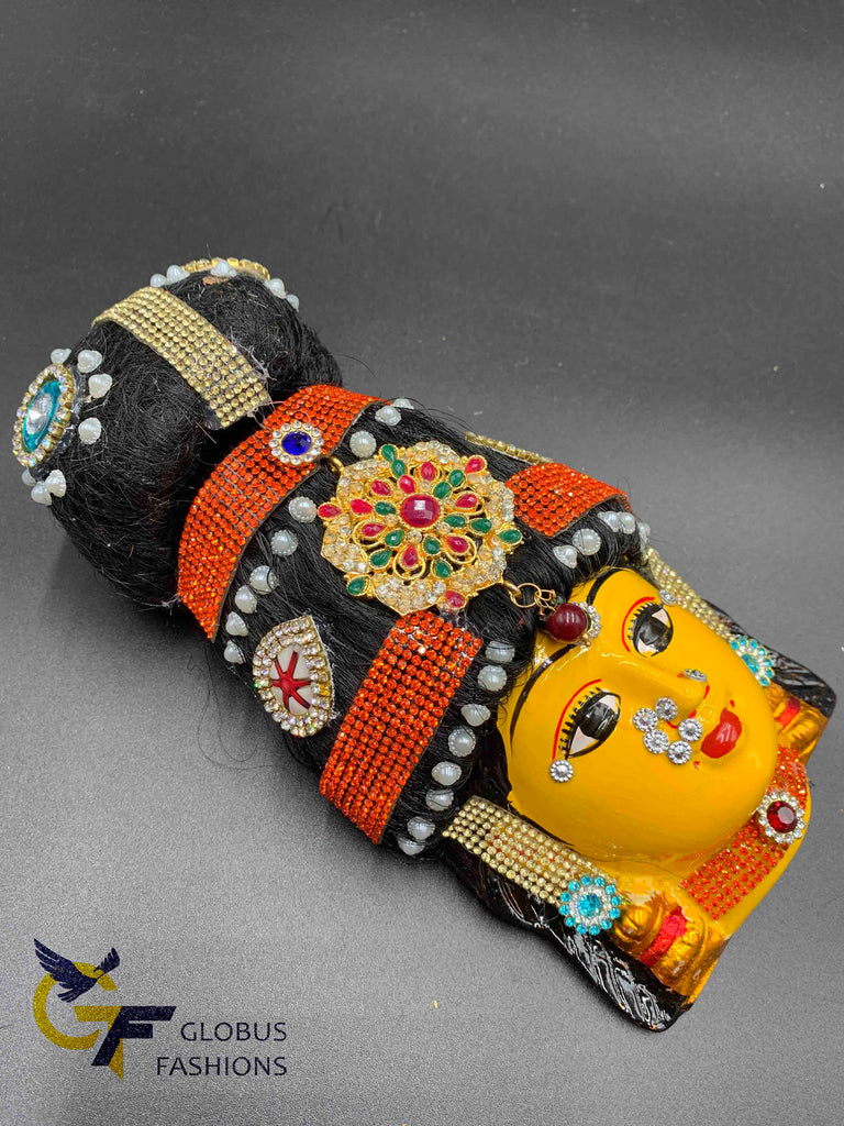 Varalakshmi Devi Face Idol with jewelry