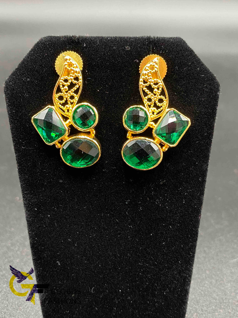 Beautiful multicolor stones earrings