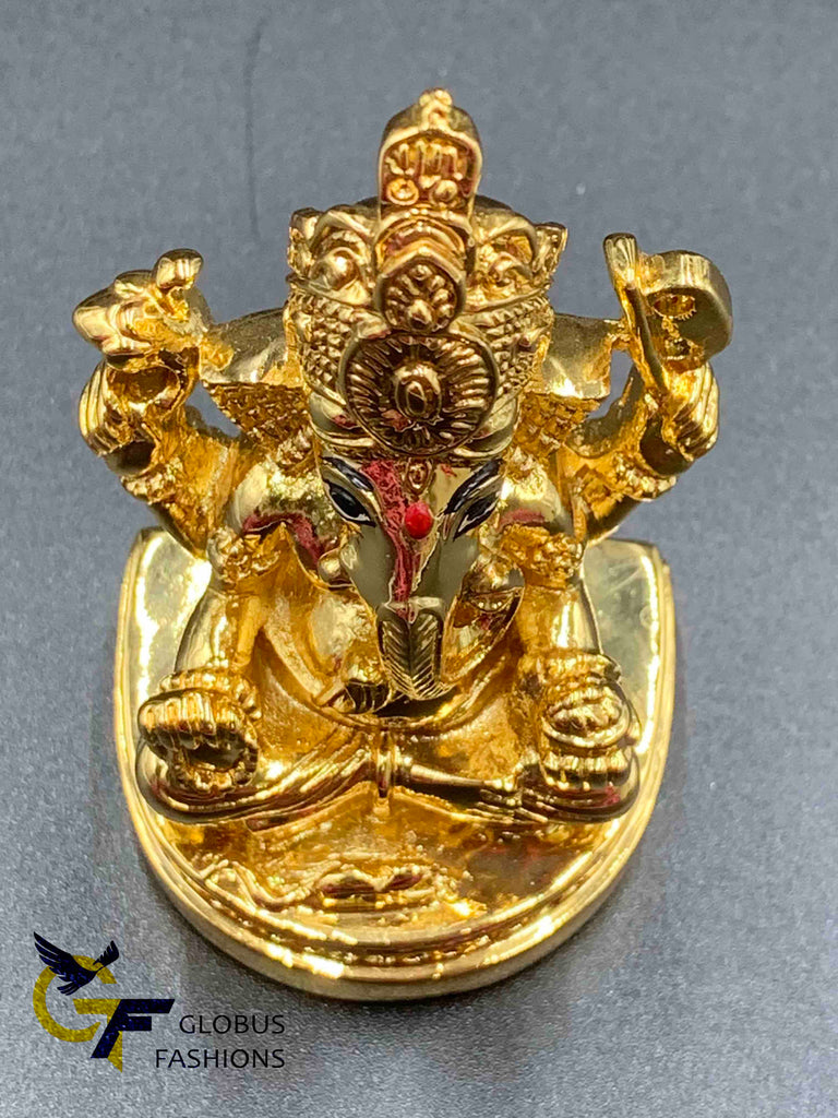 Gold Ganesh idol
