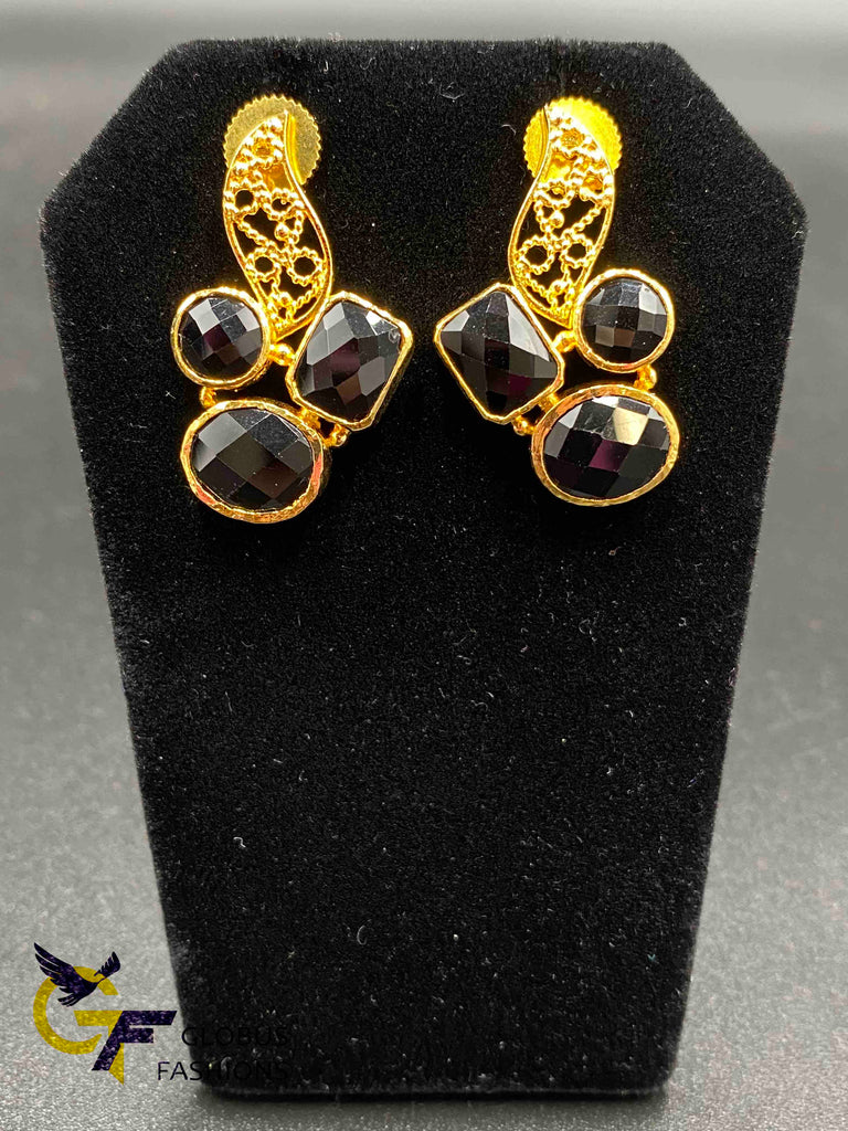 Beautiful multicolor stones earrings