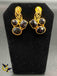 Beautiful multicolor stones earrings