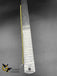 Light yellow Crystal beads single anklet
