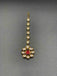 Kundans with ruby stone Tikka - Globus Fashions
