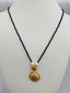 Multicolor stones with uncut cz stones pendant