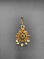 Peacock design multicolor stones with pearls Tikka