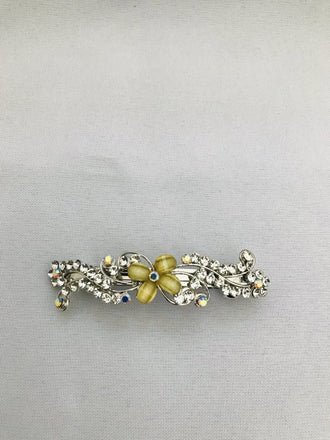 White stones hair clip - Globus Fashions